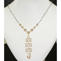 Fancy Yellow Diamond Necklace