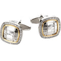 Diamond Cuff Links