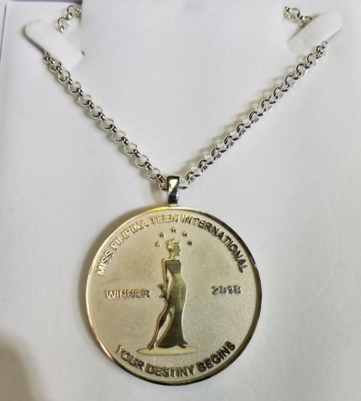 Miss Filipina International Unique Medallions JB Diamonds and Fine
