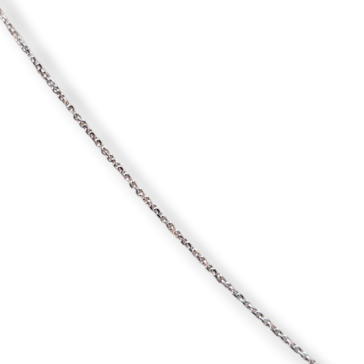 14KT White Gold Diamond Butterfly Necklace