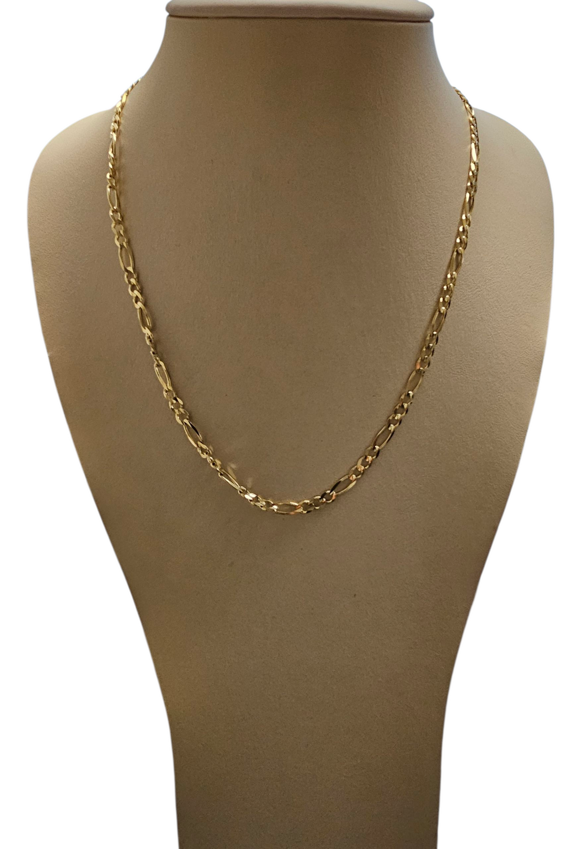 Men's Necklace in 14 Karat Yellow Gold (22 Inches)