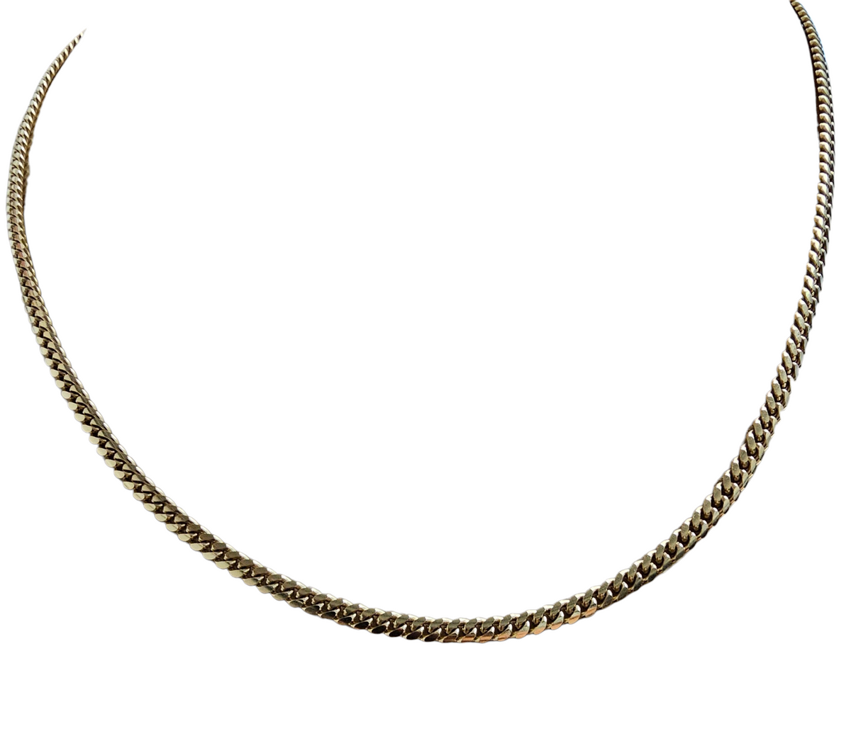 Men's Necklace in 14 Karat Yellow Gold (20 Inches)