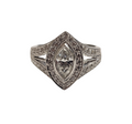 Marquise Cut Diamond Ring in 18Karat White Gold