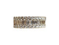 Baguette Diamond Channel Ring in 14Karat Yellow Gold