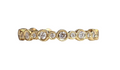 Bezel Set Diamond Ring in 18Karat Yellow Gold