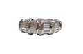 Diamond Band Ring in 18 Karat White Gold