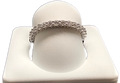 18KT White Gold Eternity Diamond Band Ring