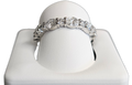 Platinum Oval Diamond Round Diamond Ring