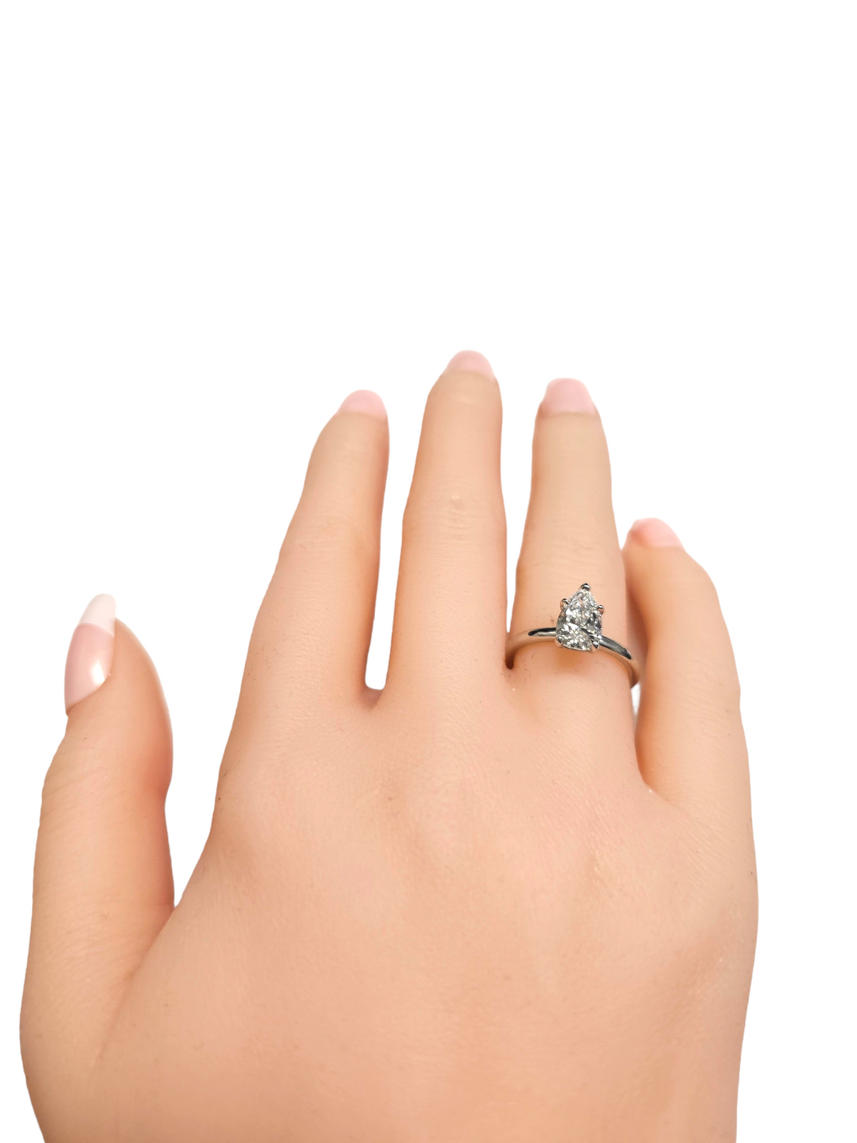 Platinum Marquise Diamond Engagement Ring