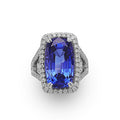 Tanzanite Diamond Ring