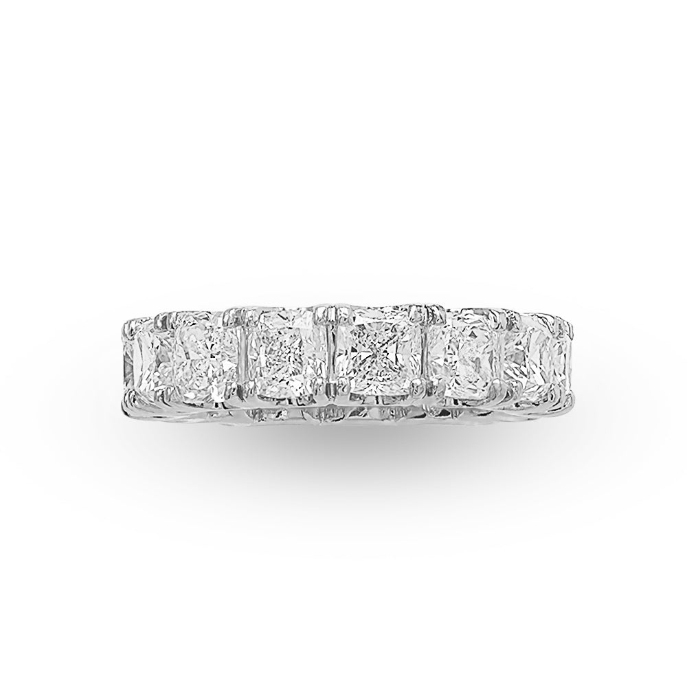 Platinum Eternity Band 7.85 Carats Total Weight