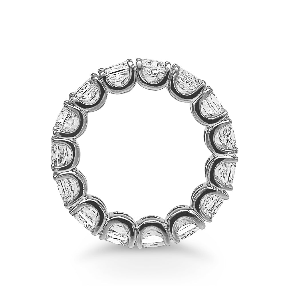 Platinum Eternity Band 7.85 Carats Total Weight