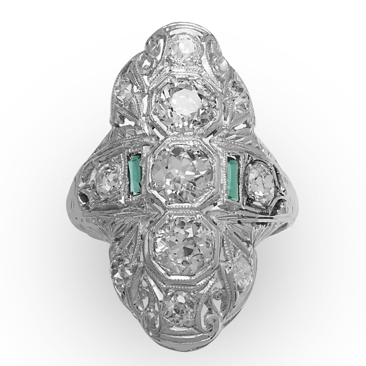Old European Diamond Ring