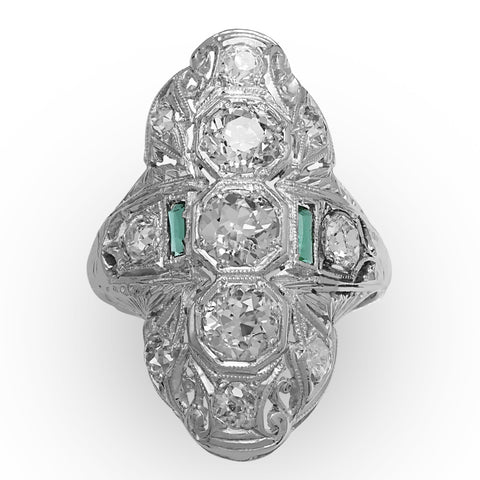 Old European Diamond Ring