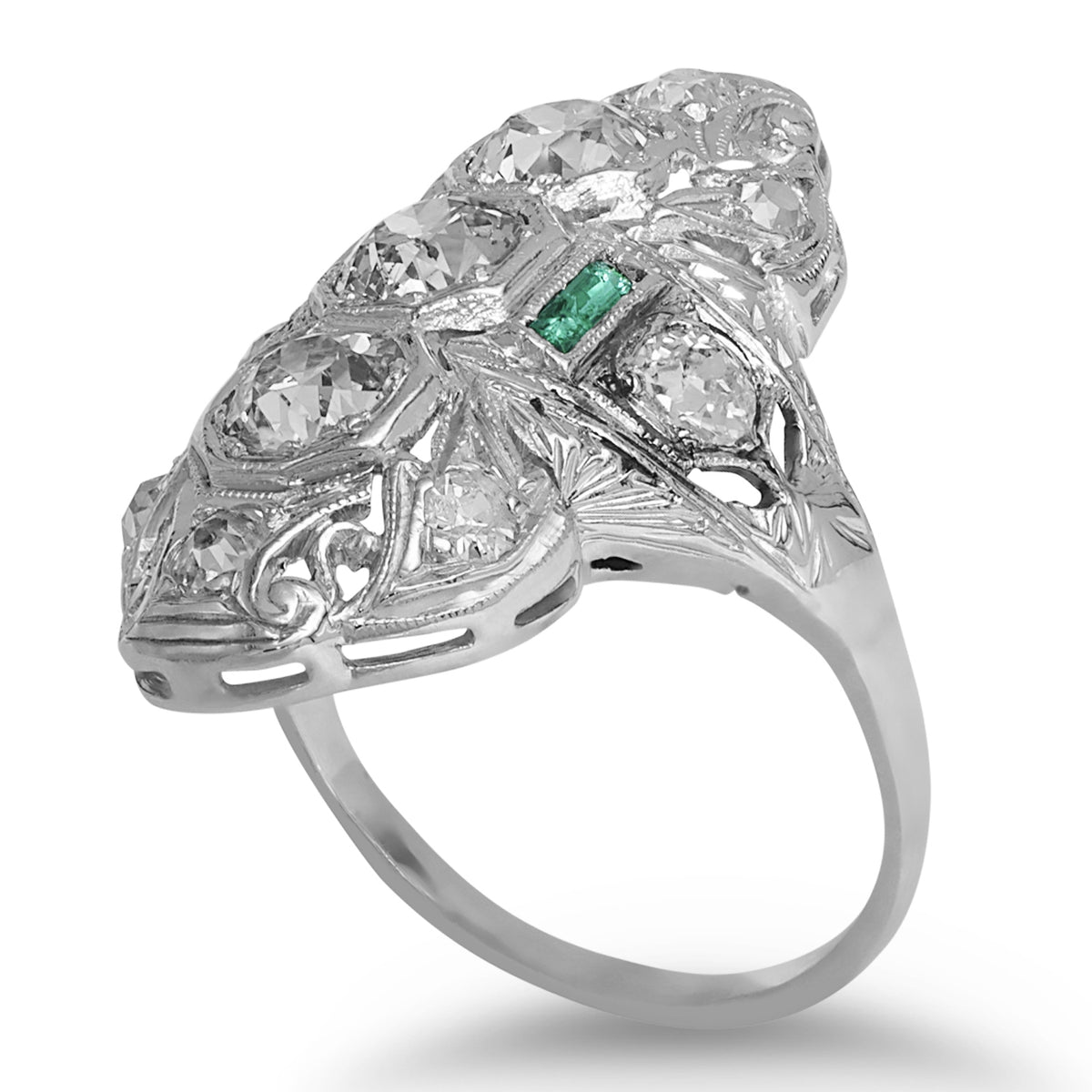 Old European Diamond Ring