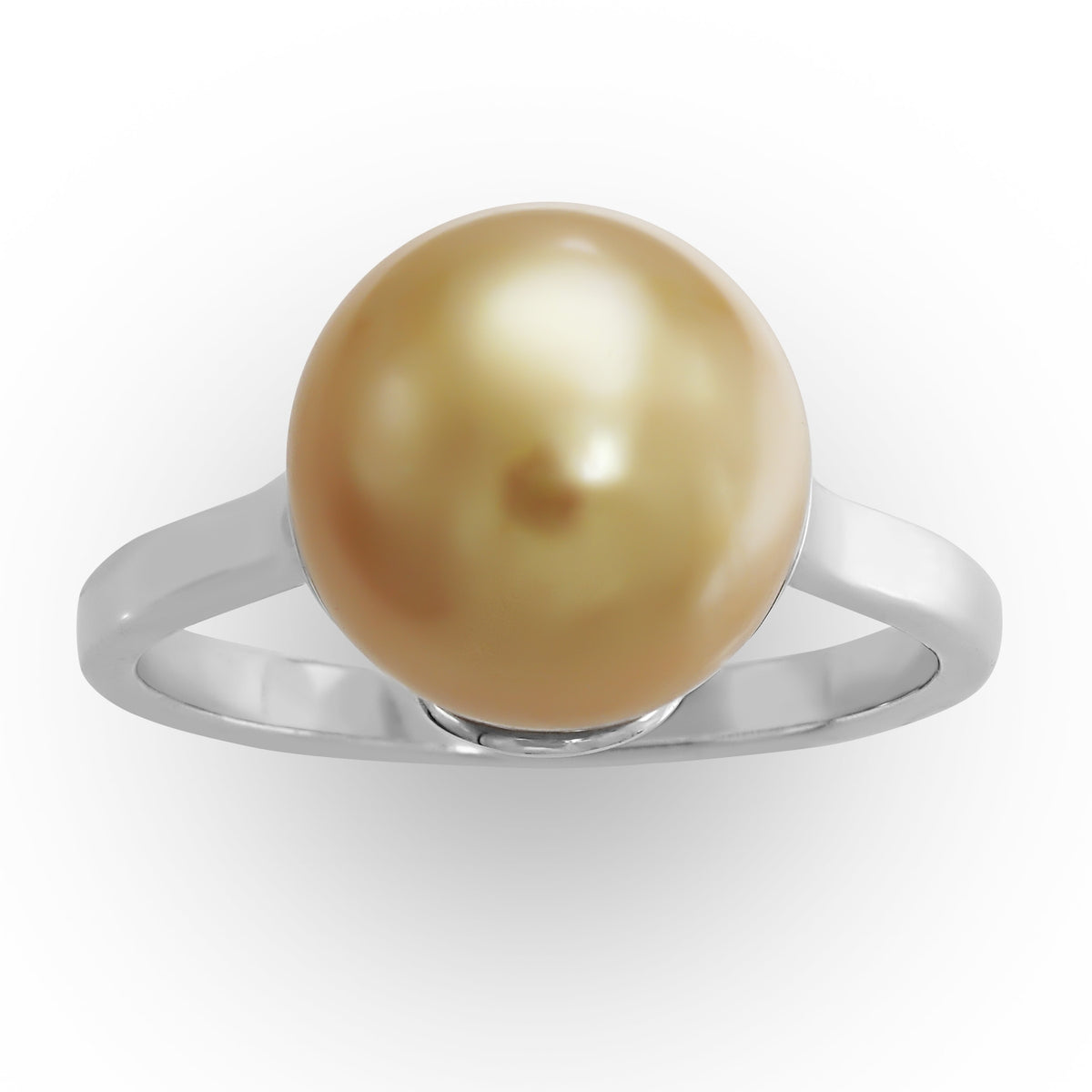 Golden Pearl Ring