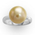 Golden Pearl Ring