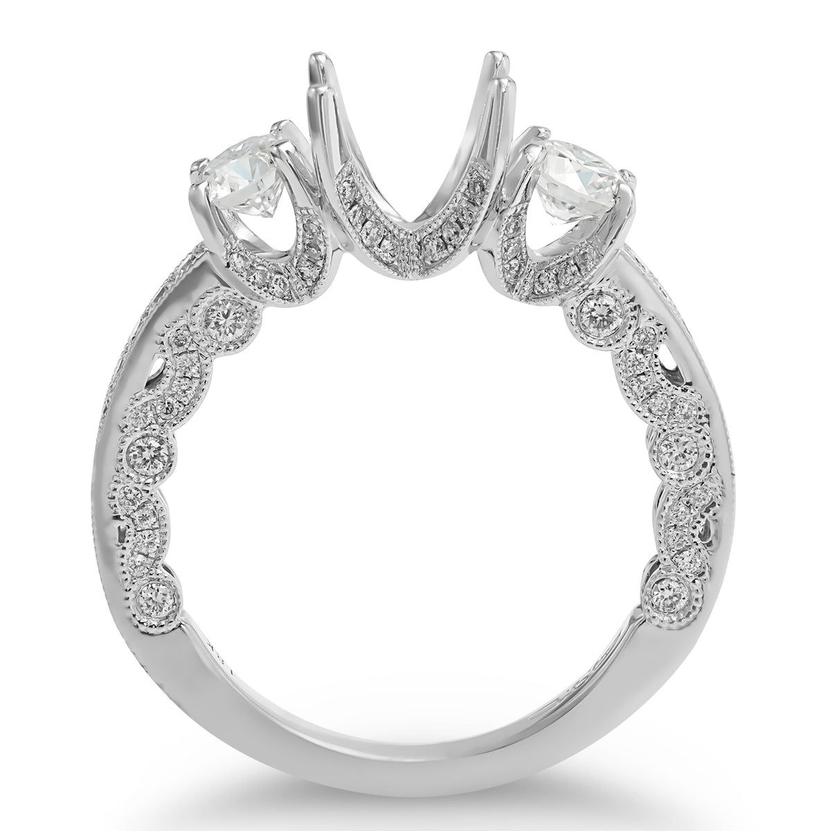 Diamond Semi-mount Ring