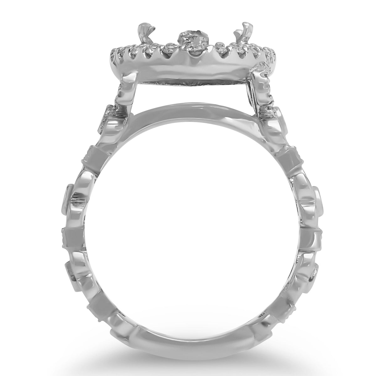 Marquise Semi-mount Ring