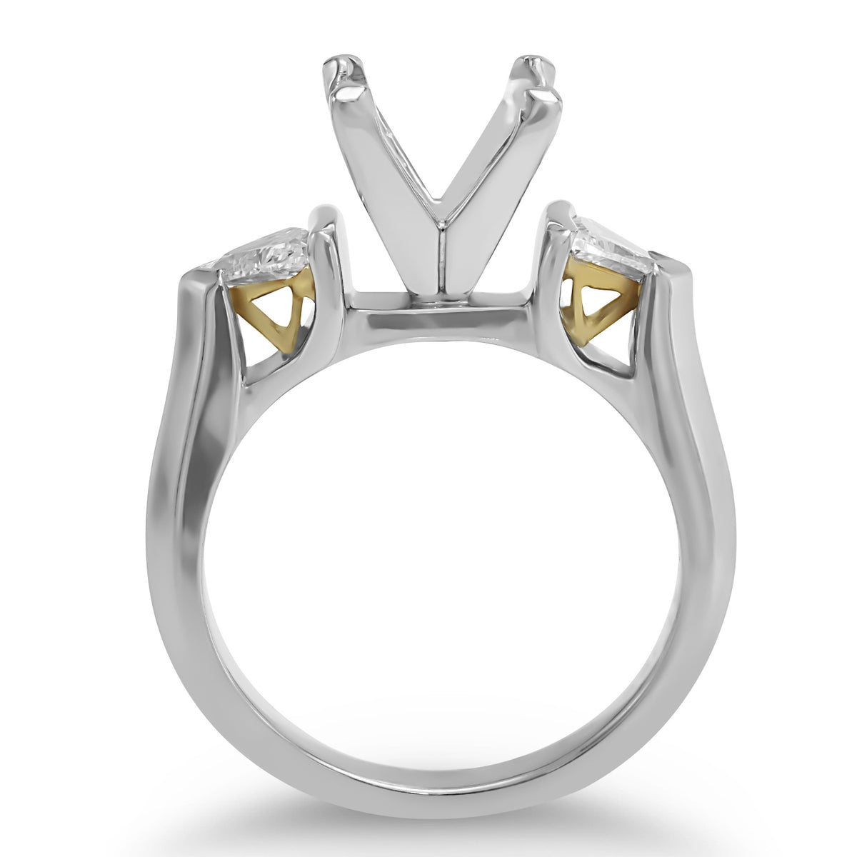 Trillion Diamond Semi-mount Ring