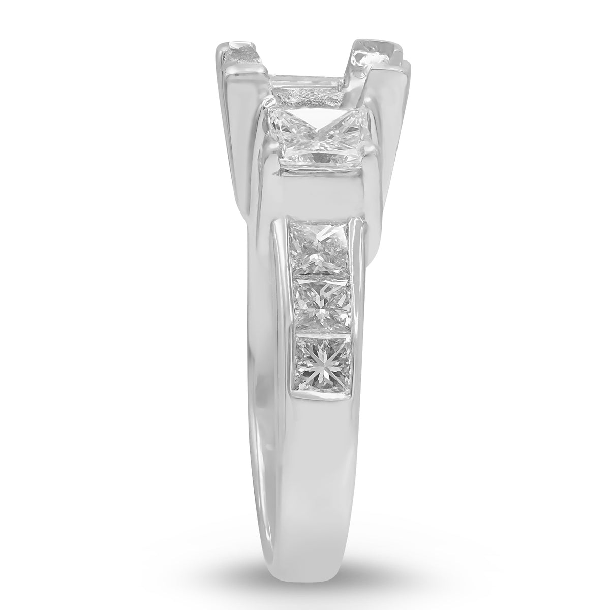 Princess Diamond Semi-mount Ring