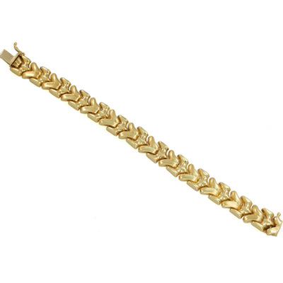 14Kt Yellow Gold Arrow Bracelet