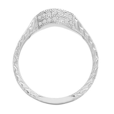 Six-Prong Semi-Mount Engagement Ring