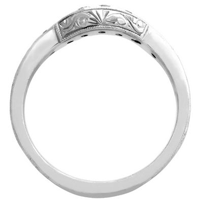 Four-Prong Semi-Mount Engagement Ring