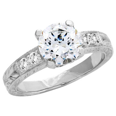 Semi-Mount Engagement Ring