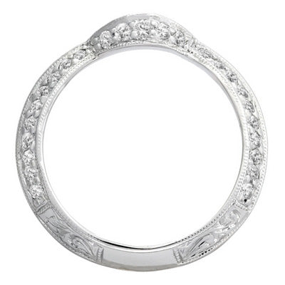 Bezel Semi-Mount Engagement Ring