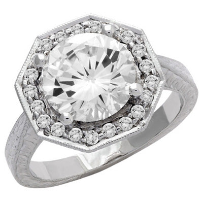Semi-Mount Engagement Ring
