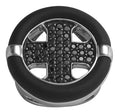 Gothika - Black Rubber with CZ Ring