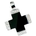 Regal Small - Onyx with CZ Pendant