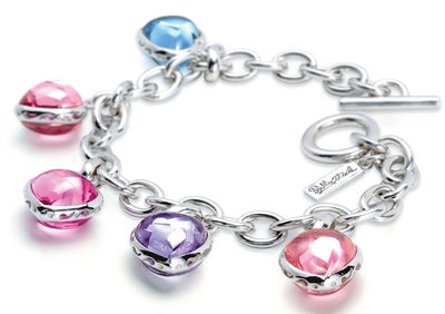 Sweetheart - Pink CZ Colored Stone Bracelet