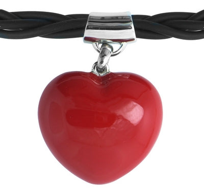 Candy Heart - Red Enamel Bracelet