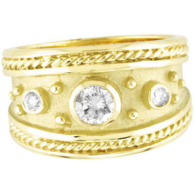 Byzantine Diamond Ring