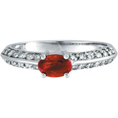 Ruby and Diamond Ring