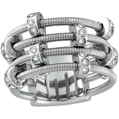 Diamond Cable Ring