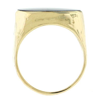 Pre-Owned Onyx Ring in 14Karat Yellow Gold