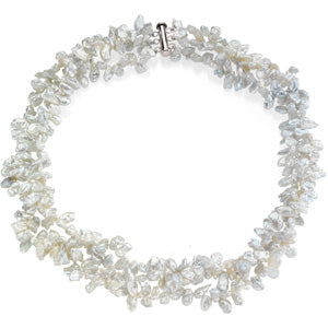 Freshwater Keshi Cultured Pearl Necklace
