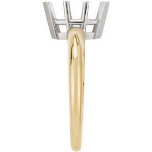 Six-Prong Basket Marquise Solitaire Mounting