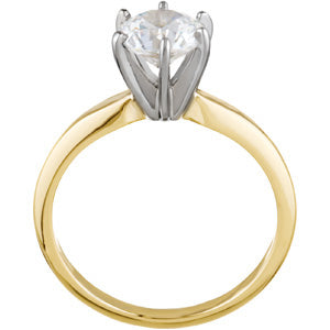 Six-Prong Solitaire Mounting