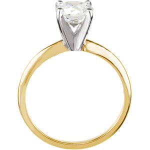 Four-Prong Solitaire Mounting