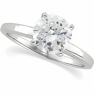 Four-Prong Solitaire Mounting
