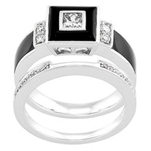 Bridal Engagement Diamond Semi-Set Ring