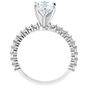 Diamond Semi-Mount Engagement Ring